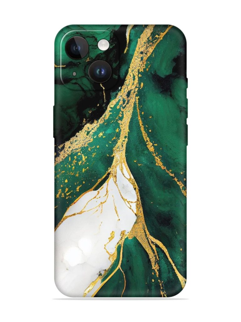 Blue Marble Art Embossed Soft Silicone Case for Apple Iphone 14