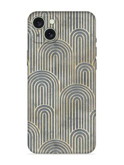 Art Deco Style Embossed Soft Silicone Case for Apple Iphone 15 Plus