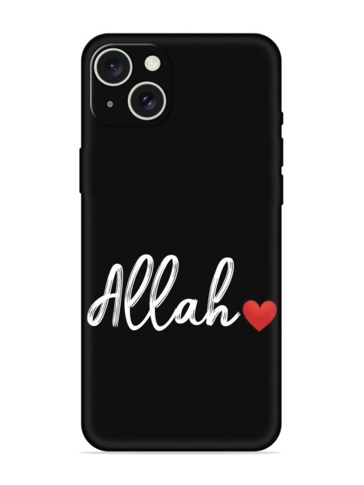 Allah Embossed Soft Silicone Case for Apple Iphone 15 Plus Edge Zapvi