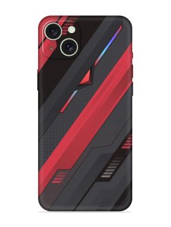 Material Desk Art Embossed Soft Silicone Case for Apple Iphone 15 Plus