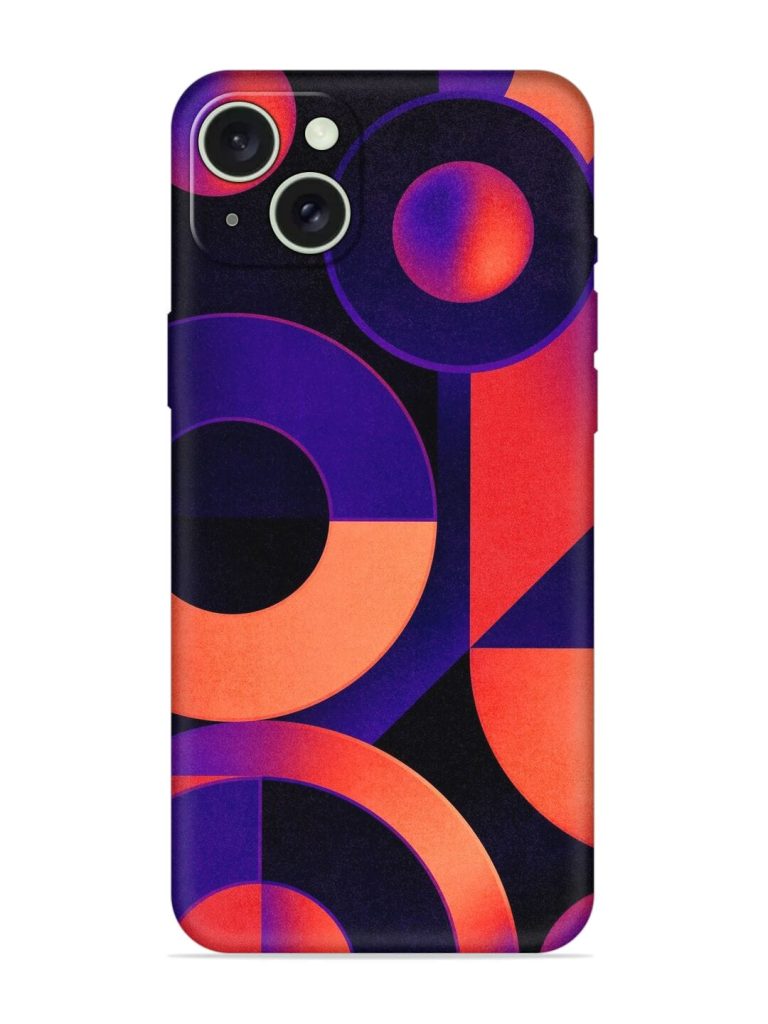 Bauhaus Embossed Soft Silicone Case for Apple Iphone 15 Plus