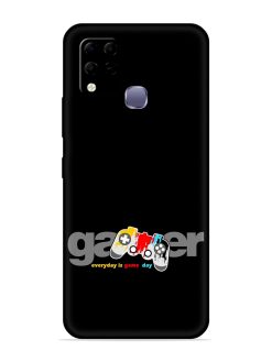 Gamer Everyday Game Embossed Soft Silicone Case for Infinix Hot 10S