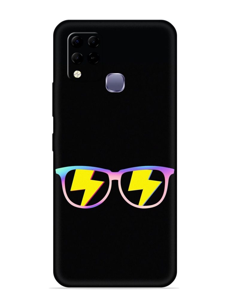 Enjoying Things Embossed Soft Silicone Case for Infinix Hot 10S