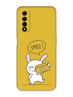 Hey Smile Please Embossed Soft Silicone Case for Realme Narzo 30 (4G)