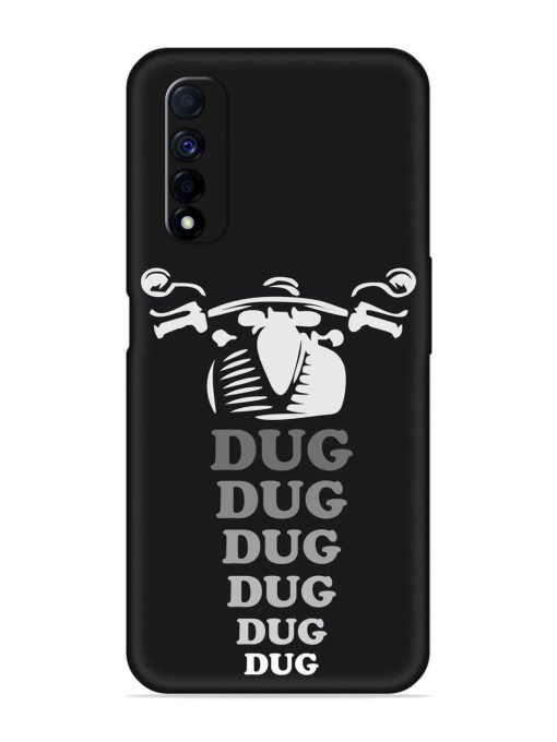 Dug Dug Dug Embossed Soft Silicone Case for Realme Narzo 30 (4G) Edge Zapvi