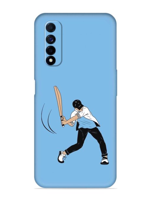 Cricket Gully Boy Embossed Soft Silicone Case for Realme Narzo 30 (4G) Edge Zapvi