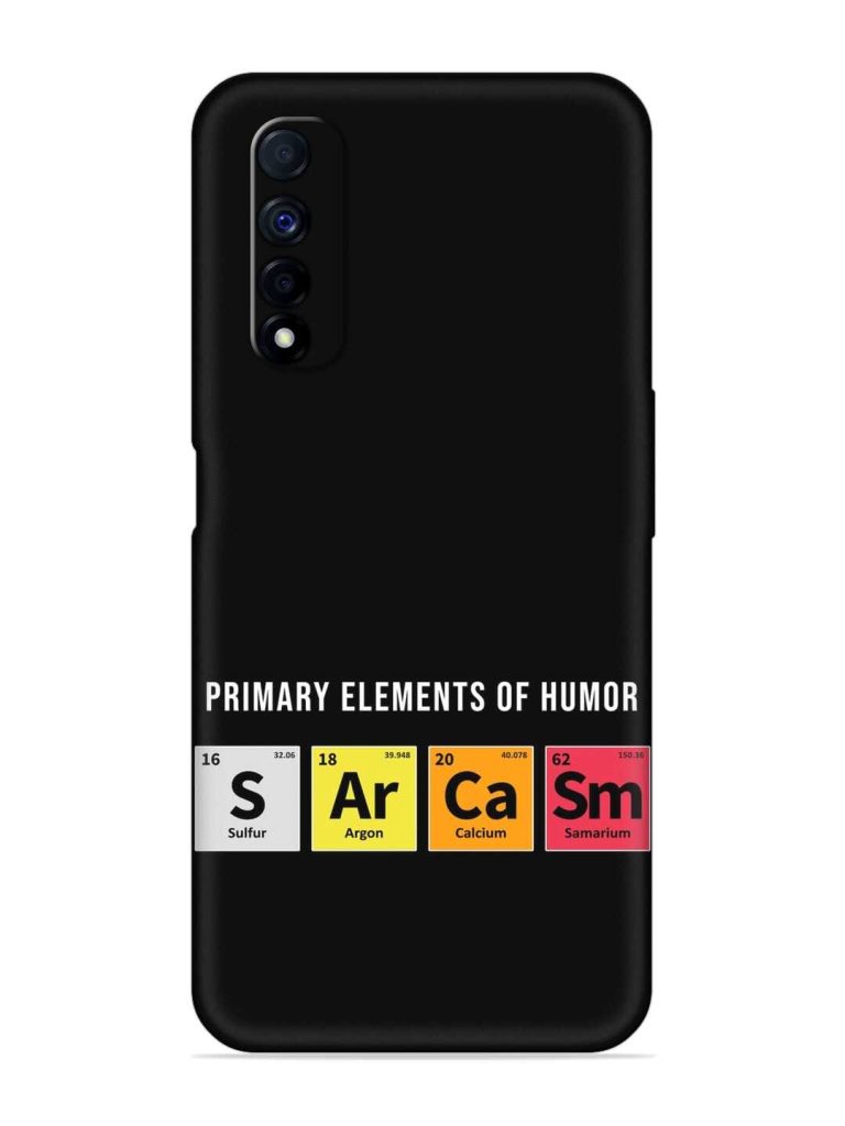Primary Elements Humor Embossed Soft Silicone Case for Realme Narzo 30 (4G)