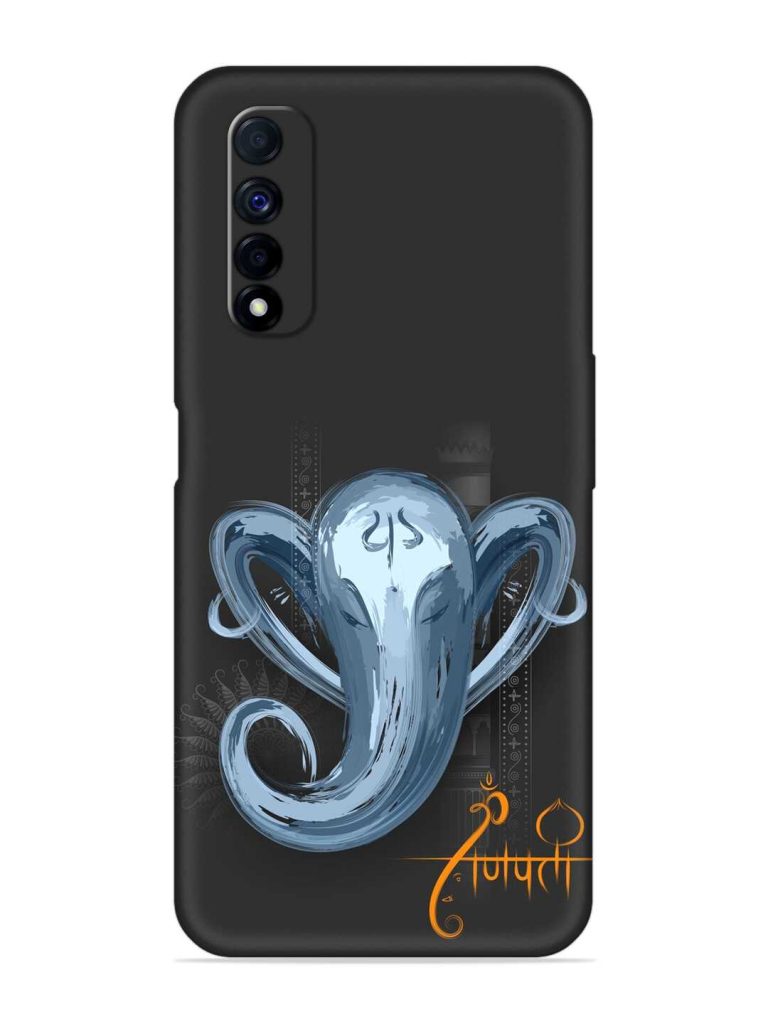 Illustration Lord Ganpati Embossed Soft Silicone Case for Realme Narzo 30 (4G)