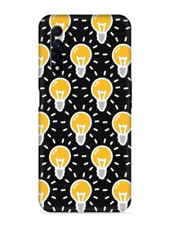 Light Bulb Seamless Embossed Soft Silicone Case for Realme Narzo 30 (4G)