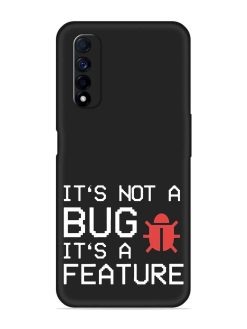 Not Bug Feature Embossed Soft Silicone Case for Realme Narzo 30 (4G)