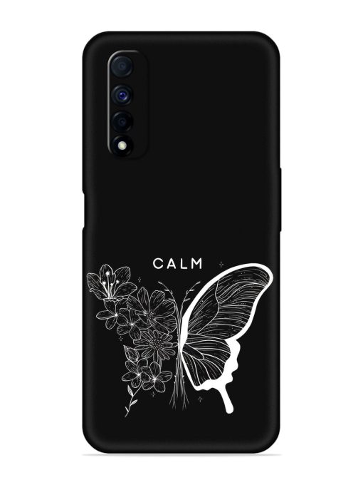 Calm Embossed Soft Silicone Case for Realme Narzo 30 (4G) Edge Zapvi