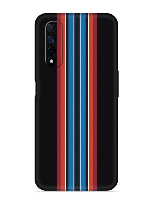 Vertical Strips Embossed Soft Silicone Case for Realme Narzo 30 (4G) Edge Zapvi