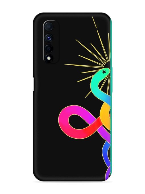 Art Geometric Abstraction Embossed Soft Silicone Case for Realme Narzo 30 (4G) Edge Zapvi