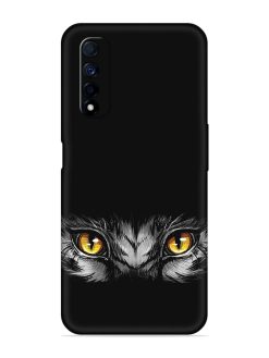 Scary Eye Embossed Soft Silicone Case for Realme Narzo 30 (4G)