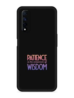 Patience Is The Embossed Soft Silicone Case for Realme Narzo 30 (4G)