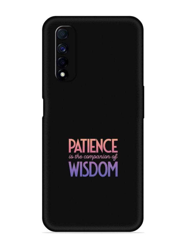 Patience Is The Embossed Soft Silicone Case for Realme Narzo 30 (4G)