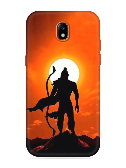 Shree Ram Embossed Soft Silicone Case for Samsung Galaxy J7 (2017) Edge Zapvi