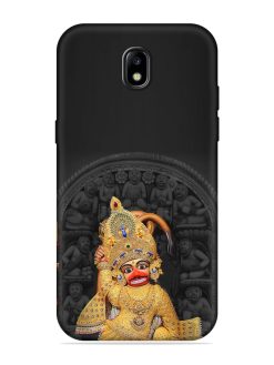 Indian Gold Hanuman Embossed Soft Silicone Case for Samsung Galaxy J7 (2017)