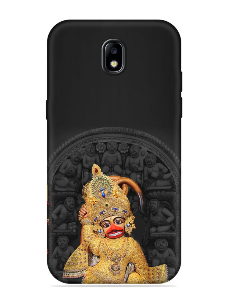 Indian Gold Hanuman Embossed Soft Silicone Case for Samsung Galaxy J7 (2017)