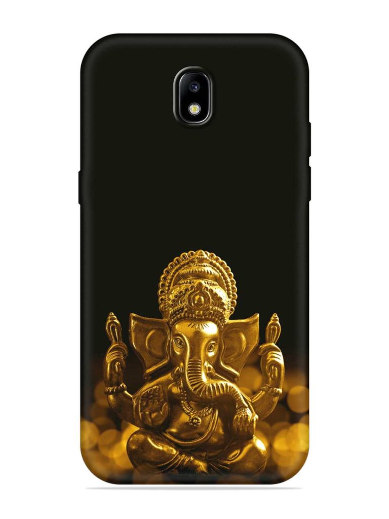 Lord Ganesha Indian Festival Embossed Soft Silicone Case for Samsung Galaxy J7 (2017)