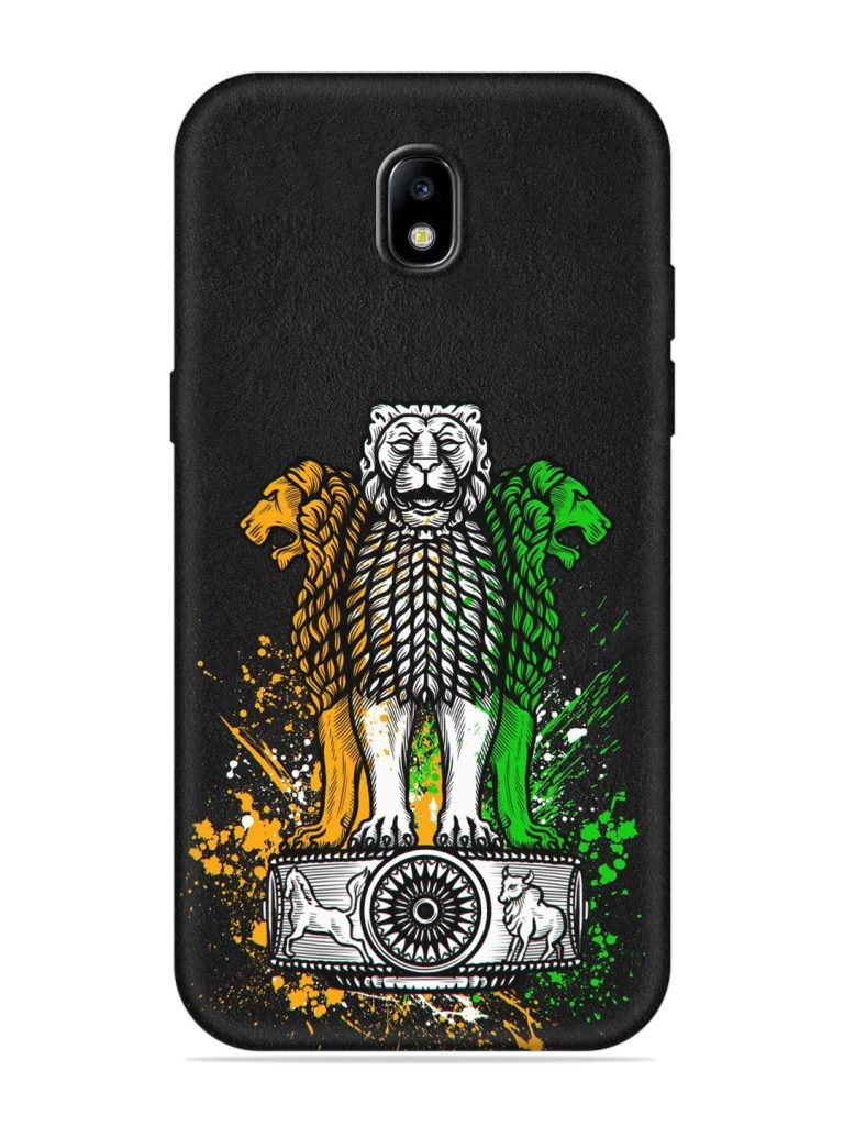 Pillars Of Ashoka Embossed Soft Silicone Case for Samsung Galaxy J7 (2017)