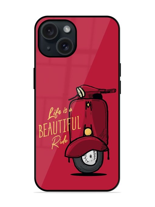 Life Is Beautiful Rides Glossy Metal TPU Case Edge Zapvi