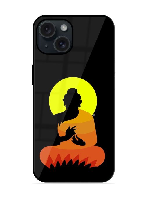 Buddha Art Black Glossy Metal TPU Case Edge Zapvi