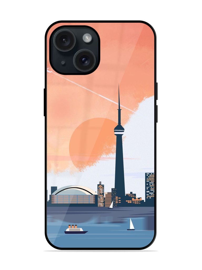 Toronto Canada Glossy Metal TPU Case