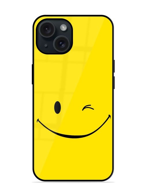 Smiley Art Glossy Metal TPU Case Edge Zapvi