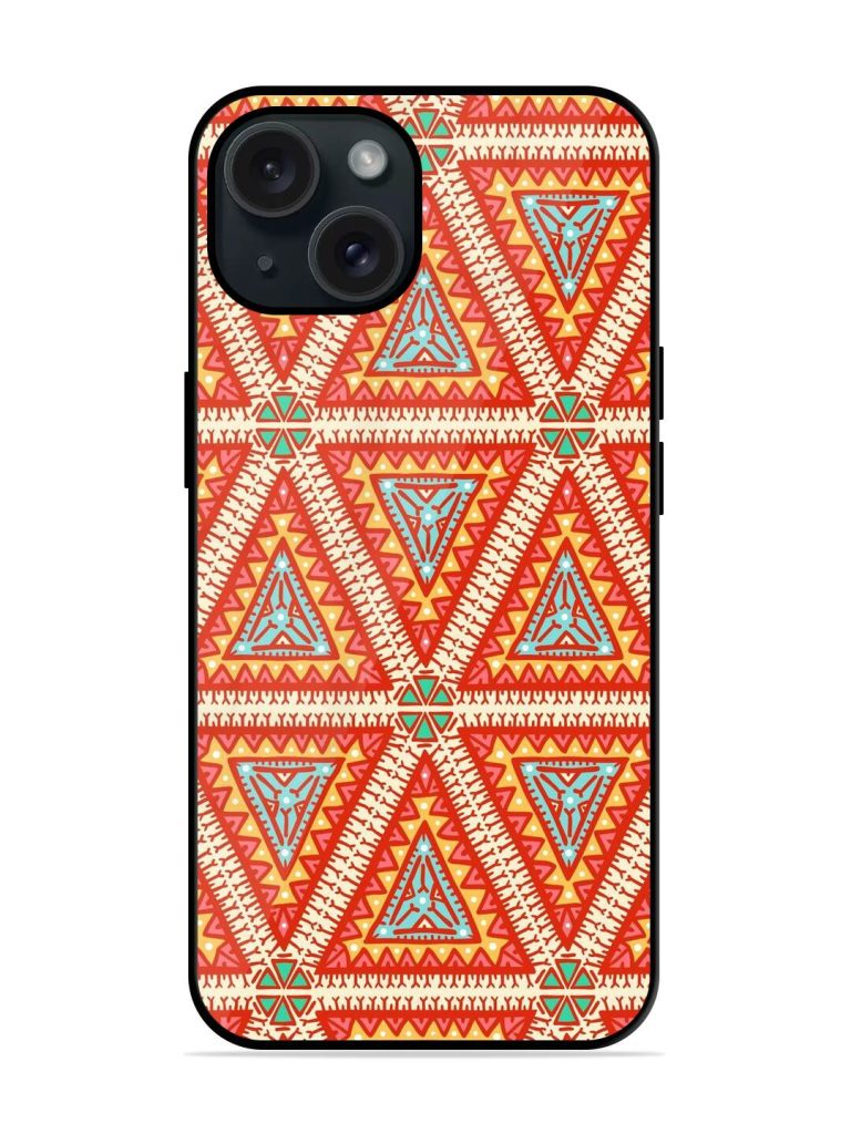 Triangle Seamless Glossy Metal TPU Case