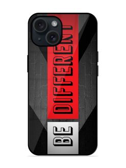 Be Different Design Glossy Metal TPU Case