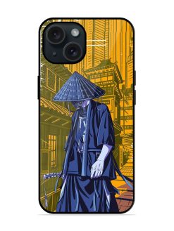 Chinese Art Glossy Metal TPU Case