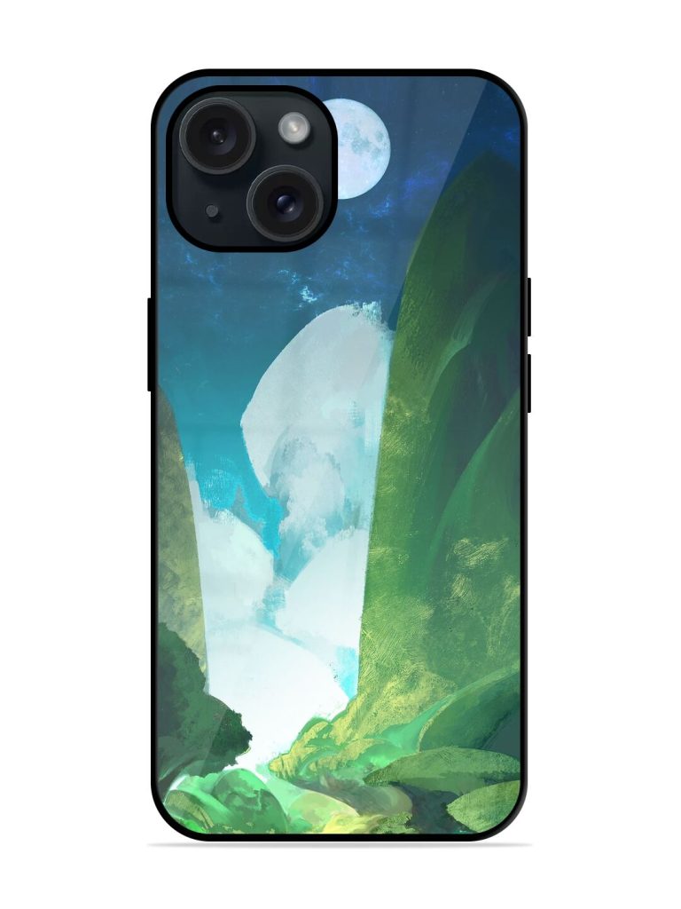 Abstract Art Of Nature Glossy Metal TPU Case