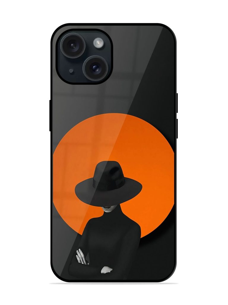 Woman With A Hat Glossy Metal TPU Case