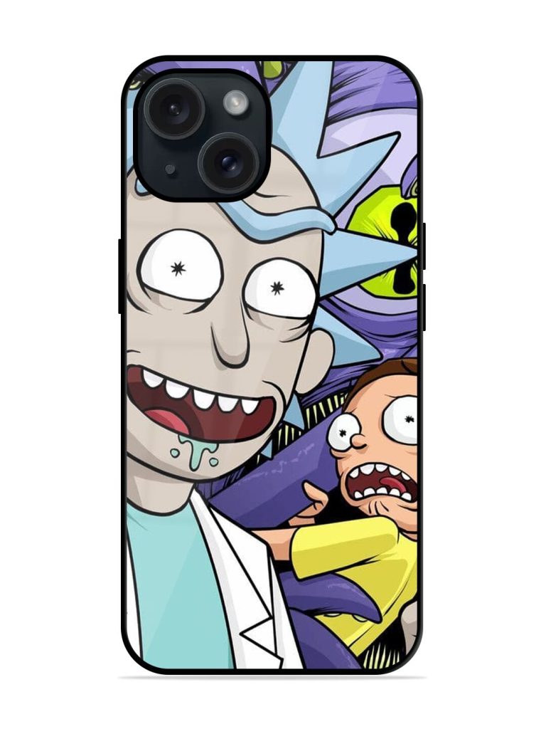 Wubba Lubba Glossy Metal TPU Case