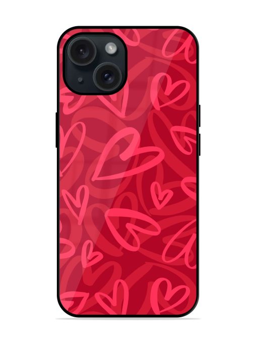 Seamless Romantic Pattern Glossy Metal TPU Case Edge Zapvi