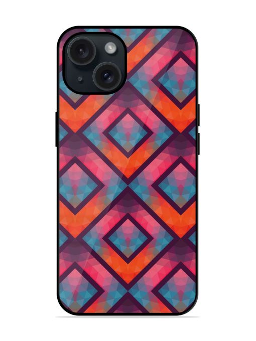 Retro Seamless Pattern Glossy Metal TPU Case Edge Zapvi