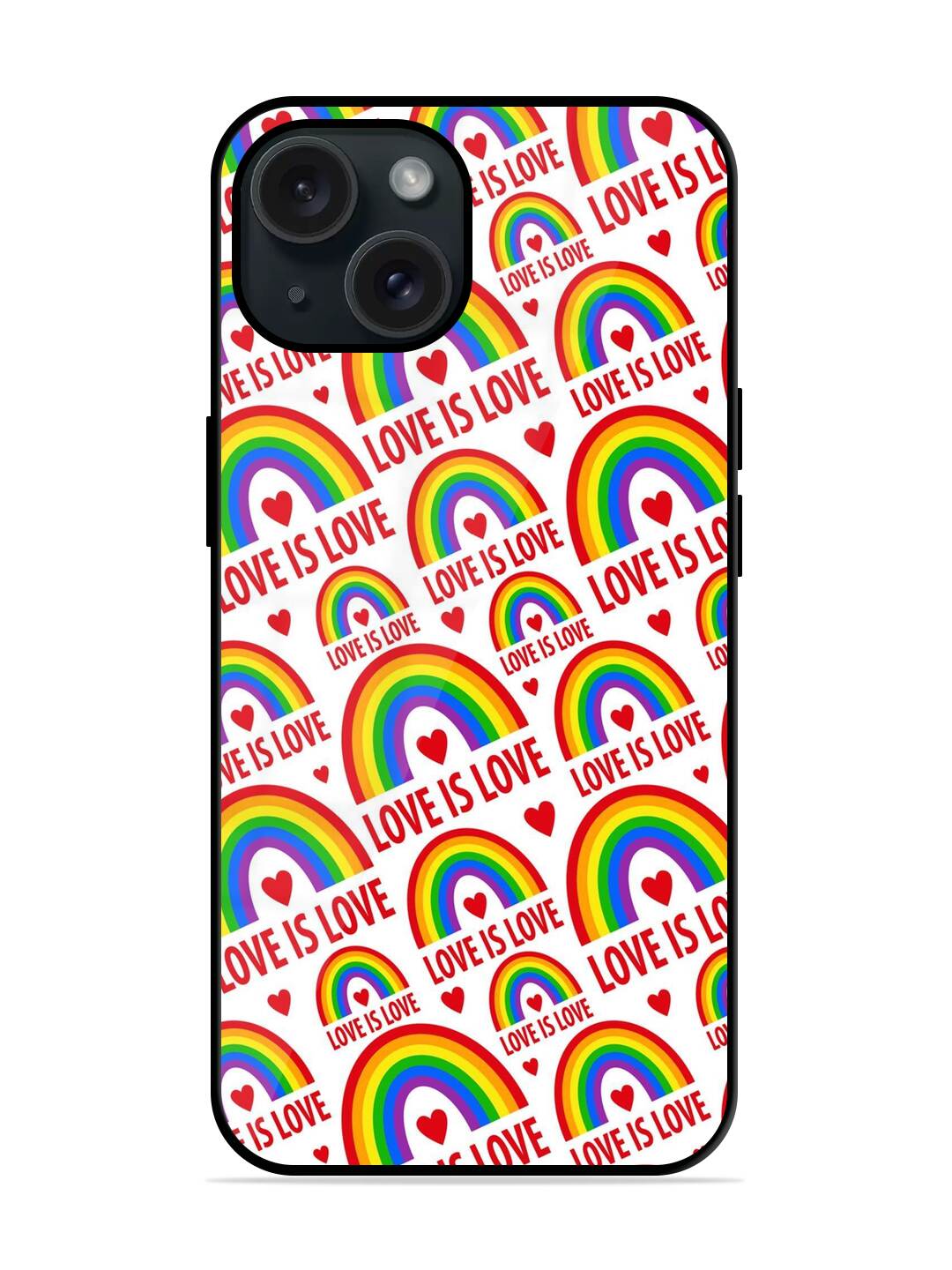 Seamless Vector Pattern Glossy Metal TPU Case - Image 1