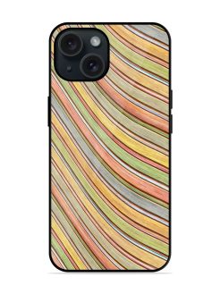 Wood Seamless Texture Glossy Metal TPU Case
