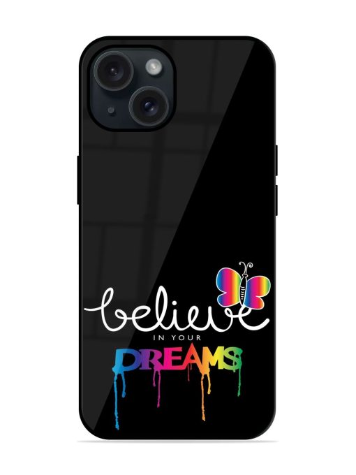 Believe Your Dreams Glossy Metal TPU Case Edge Zapvi