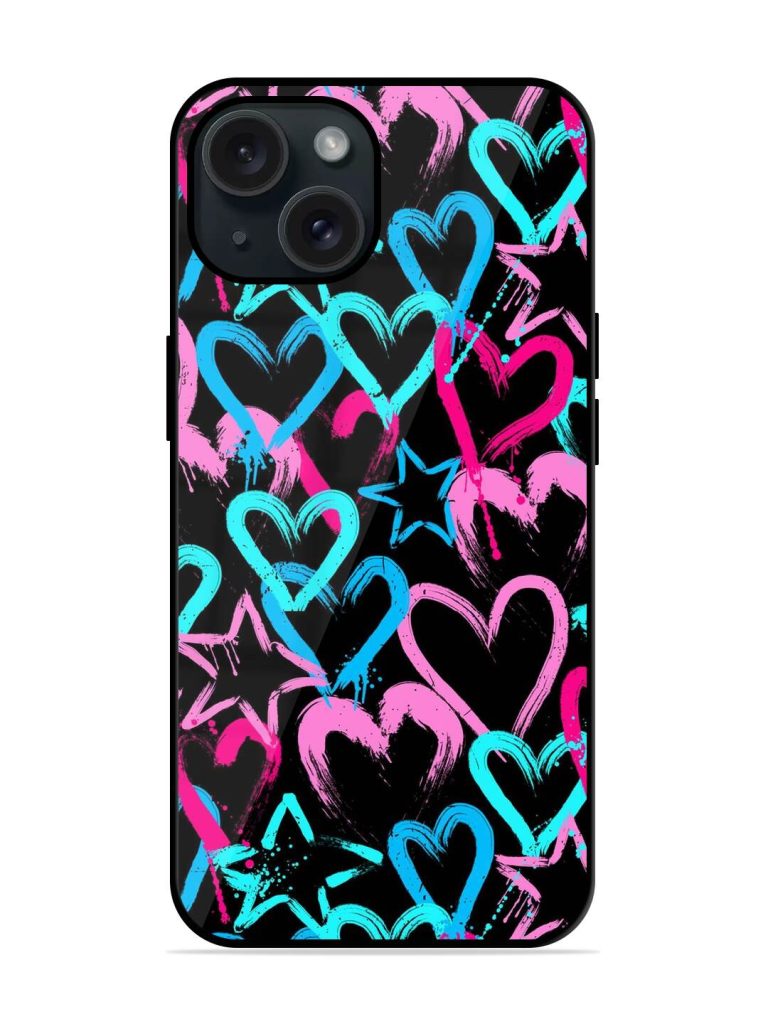 Bright Seamless Pattern Glossy Metal TPU Case