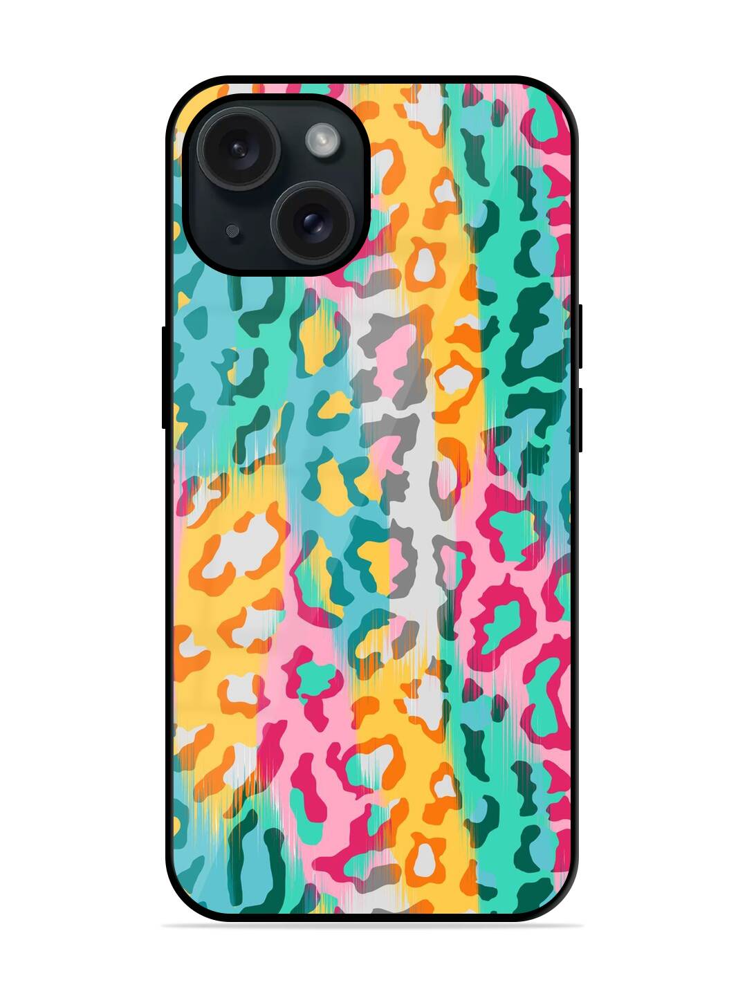 Seamless Vector Colorful Glossy Metal TPU Case - Image 1