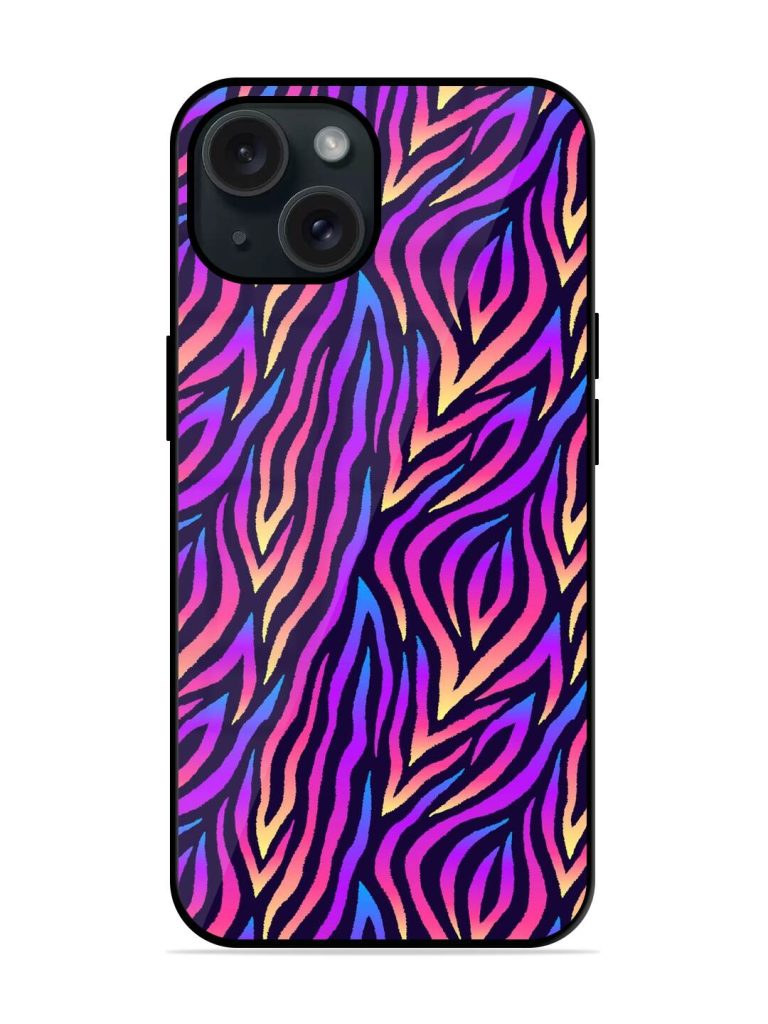 Wild Animalistic Fur Glossy Metal TPU Case
