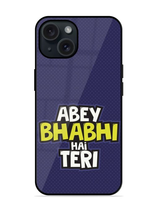 Abey Bhabhi Hai Glossy Metal TPU Case Edge Zapvi