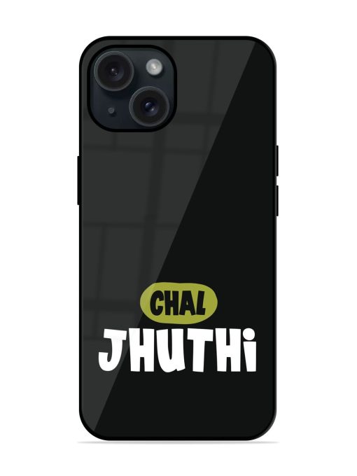 Humorous Hindi Quote Glossy Metal TPU Case Edge Zapvi