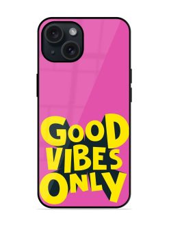 Good Vibes Only Glossy Metal TPU Case