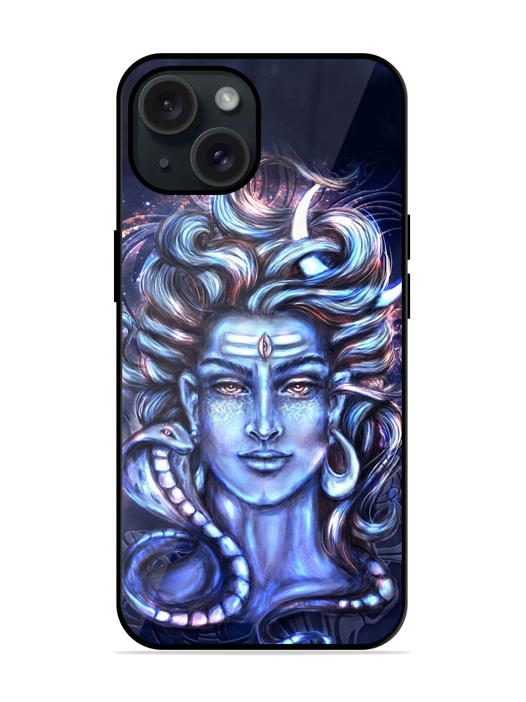 Sketch Image Shivas Glossy Metal TPU Case - Image 1