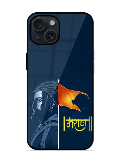 Illustration Chhatrapati Shivaji Glossy Metal TPU Case Edge Zapvi