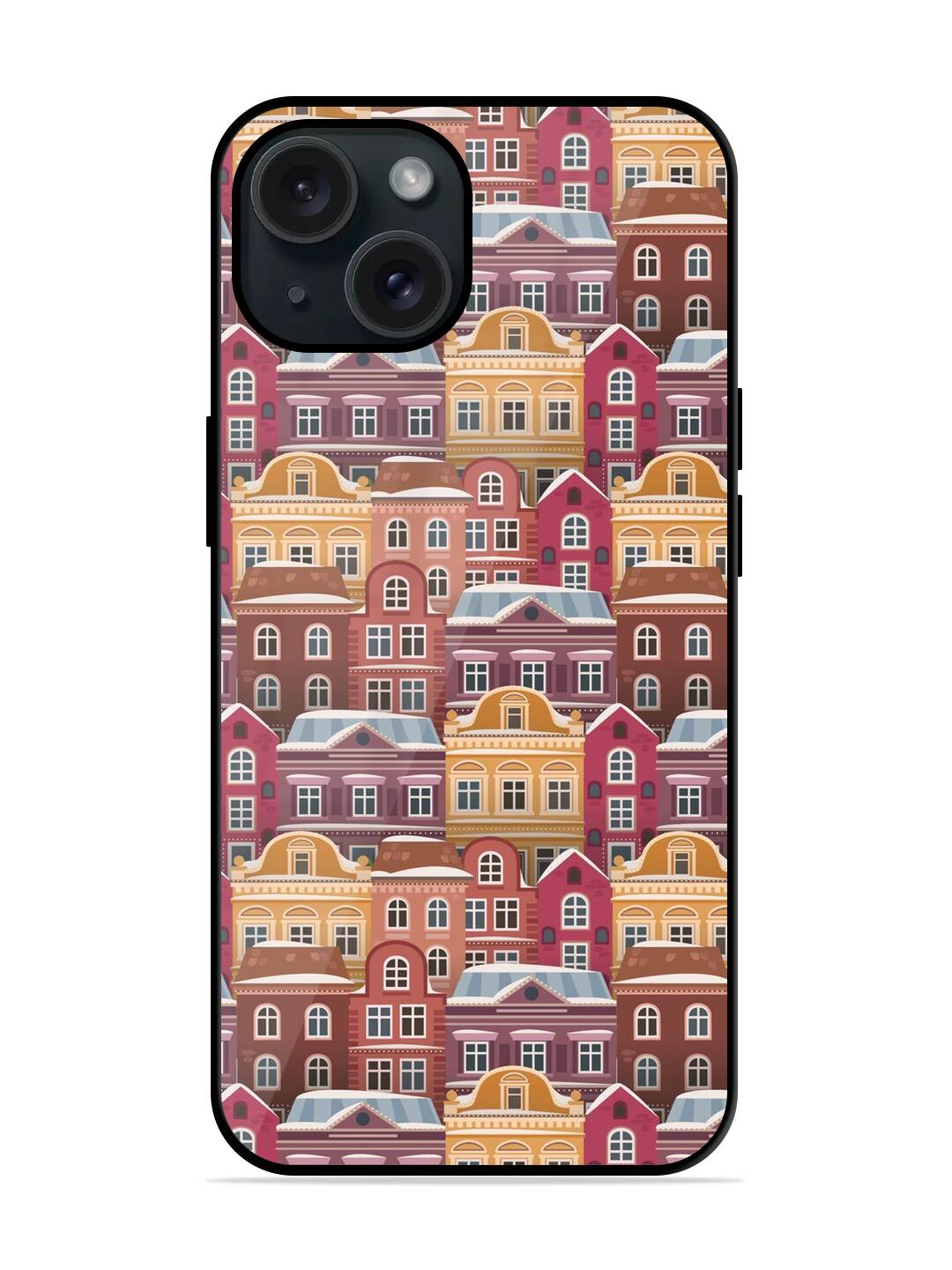 Seamless Vector Pattern Glossy Metal TPU Case - Image 1
