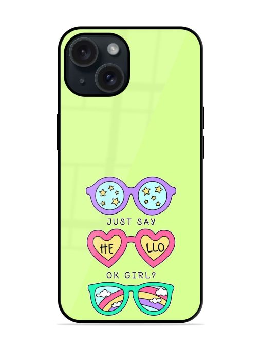 Vector Illustration Sunglasses Glossy Metal TPU Case Edge Zapvi